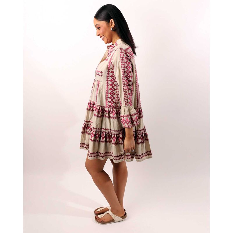 Aether Concept Maroon Dress image number 3